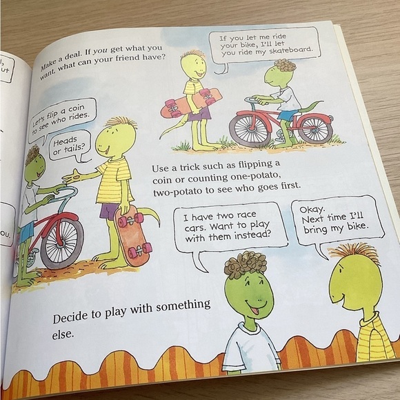 Dino Tales: How To Be A Friend Softcover  Children’s Book - Picture 4 of 9